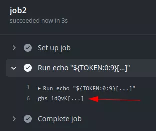 Second job output.