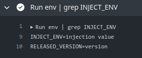 Arbitrary environment variable injection.