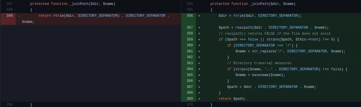 the join path patch
