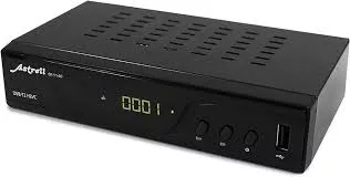 Front of DVB receiver
