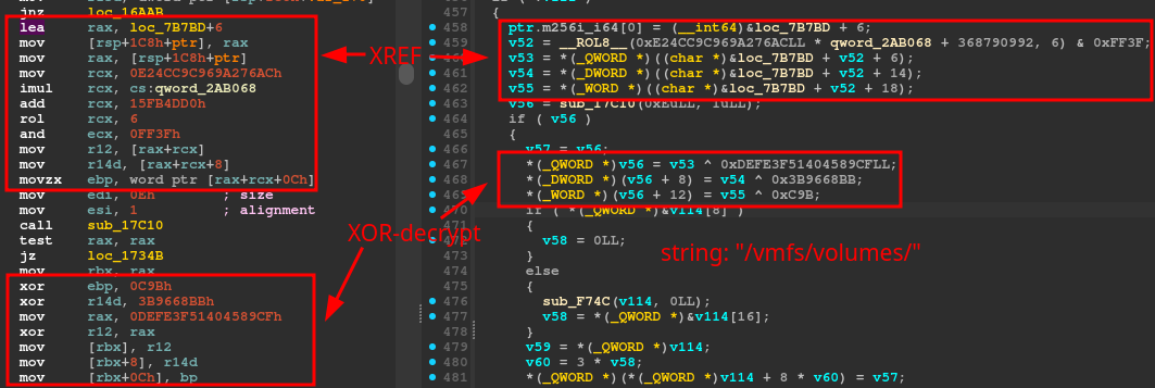 String deobfuscation example