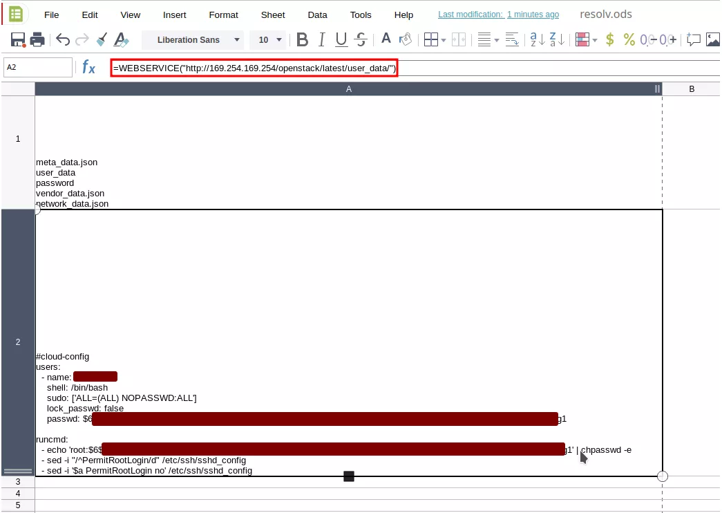 reading OpenStack configuration files